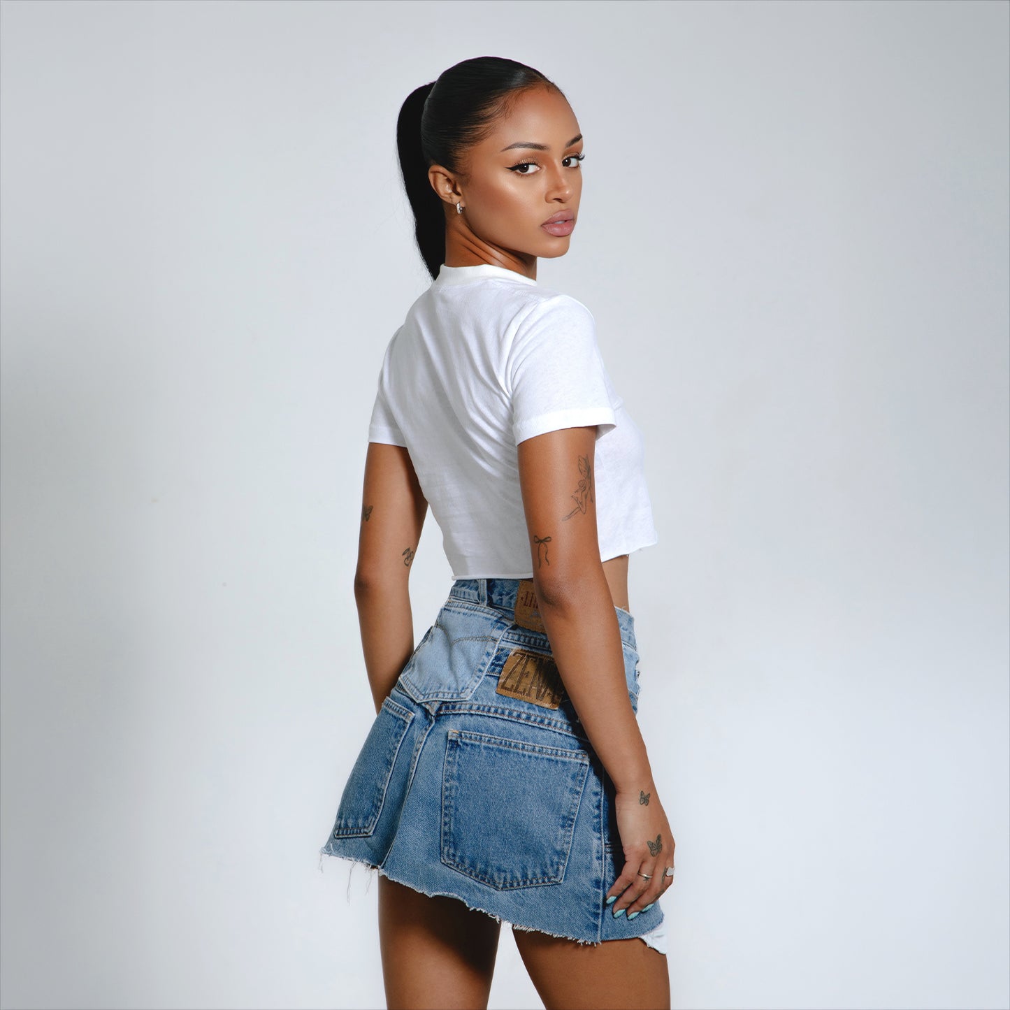 Warfare Crop Tee