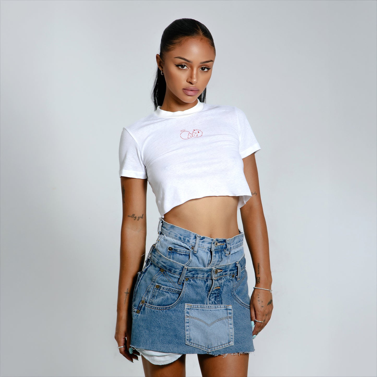Warfare Crop Tee