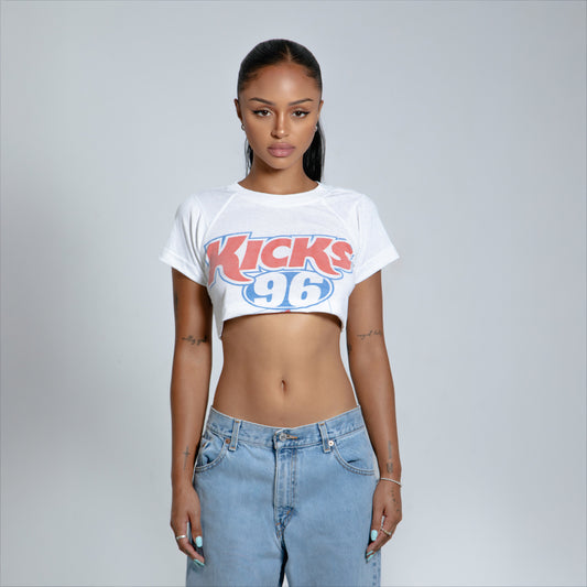 Kicks 96 Essential RW Crop Tee - Small